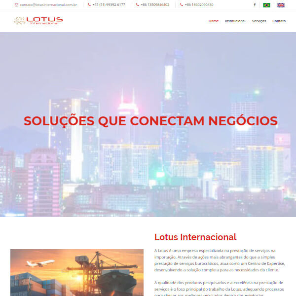 Lotus Internacional | Skabe Marketing Digital