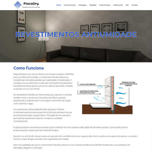 PlacaDry Revestimento Antiumidade | Skabe Marketing Digital