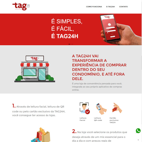 Tag24h Convenience Store | Skabe Marketing Digital