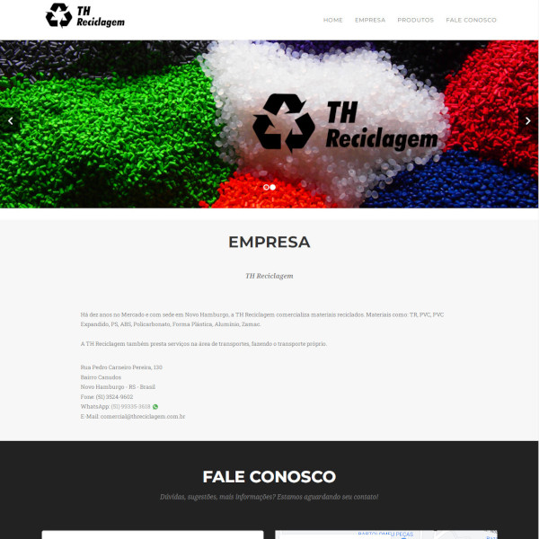 TH Reciclagem | Skabe Marketing Digital